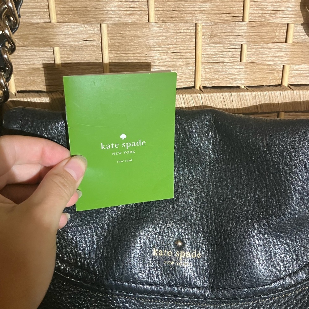 Kate Spade Black Leather Shoulder Bag - Picture 8 of 12